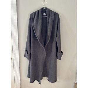 Soft Surroundings Telluride Topper Longline Cardigan GRAY Size SMALL G0180